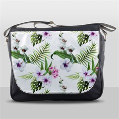 Summer Flowers Messenger Bag by goljakoff