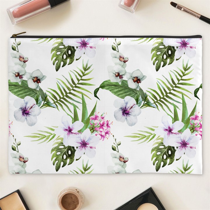 Summer flowers Cosmetic Bag (XXXL)