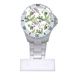 Summer Flowers Plastic Nurses Watch by goljakoff