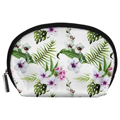 Summer Flowers Accessory Pouch (large) by goljakoff