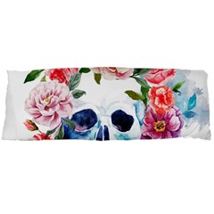 Skull And Flowers Body Pillow Case Dakimakura (two Sides) by goljakoff