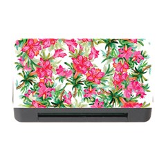 Pink Flowers Memory Card Reader With Cf by goljakoff