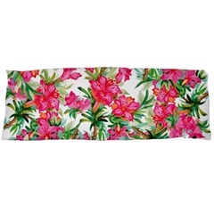 Pink Flowers Body Pillow Case (dakimakura) by goljakoff