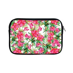 Pink Flowers Apple Ipad Mini Zipper Cases by goljakoff