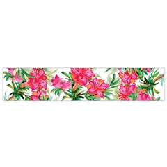 Pink Flowers Small Flano Scarf by goljakoff