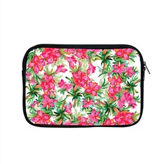 Pink Flowers Apple Macbook Pro 15  Zipper Case by goljakoff