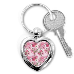 Rose Flowers Key Chain (heart) by goljakoff