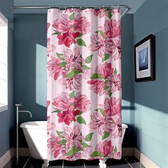 Rose Flowers Shower Curtain 36  X 72  (stall)  by goljakoff