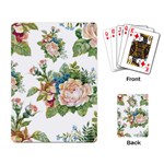 Vintage flowers Playing Cards Single Design (Rectangle) Back