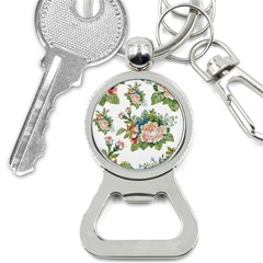 Vintage flowers Bottle Opener Key Chain