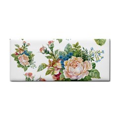 Vintage Flowers Hand Towel by goljakoff