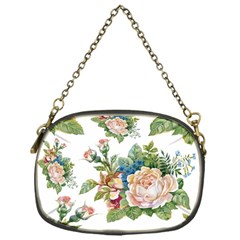 Vintage Flowers Chain Purse (one Side) by goljakoff