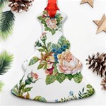 Vintage flowers Christmas Tree Ornament (Two Sides) Front