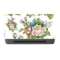 Vintage Flowers Memory Card Reader With Cf by goljakoff