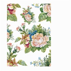 Vintage Flowers Large Garden Flag (two Sides) by goljakoff