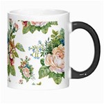 Vintage flowers pattern Morph Mugs Right