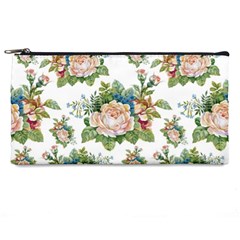 Vintage Flowers Pattern Pencil Case by goljakoff