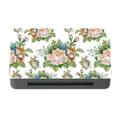 Vintage Flowers Pattern Memory Card Reader With Cf by goljakoff