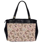 Butterflies Oversize Office Handbag (2 Sides) Back