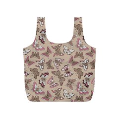 Butterflies Full Print Recycle Bag (s) by goljakoff