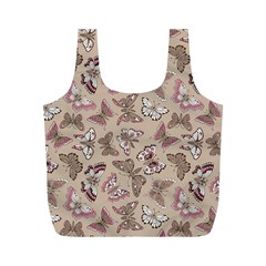 Butterflies Full Print Recycle Bag (m) by goljakoff