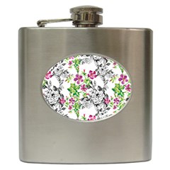 Flowers Hip Flask (6 Oz) by goljakoff