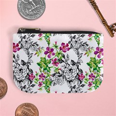 Flowers Mini Coin Purse by goljakoff