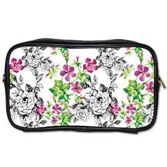 Flowers Toiletries Bag (one Side) by goljakoff