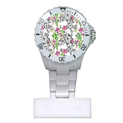 Flowers Plastic Nurses Watch by goljakoff