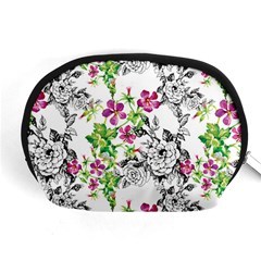 Flowers Accessory Pouch (medium) by goljakoff