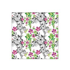 Flowers Satin Bandana Scarf by goljakoff