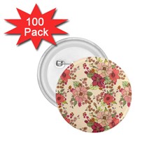 Vintage Garden Flowers 1 75  Buttons (100 Pack)  by goljakoff