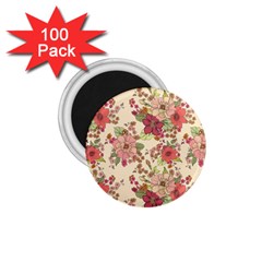 Vintage Garden Flowers 1 75  Magnets (100 Pack)  by goljakoff