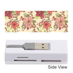 Vintage Garden Flowers Memory Card Reader (stick) by goljakoff