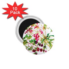 Spring Flowers 1 75  Magnets (10 Pack)  by goljakoff