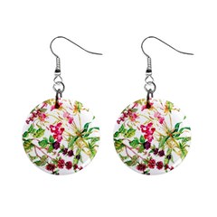 Spring Flowers Mini Button Earrings by goljakoff