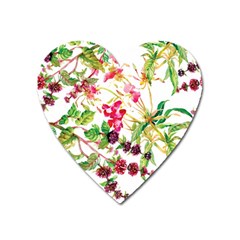 Spring Flowers Heart Magnet by goljakoff