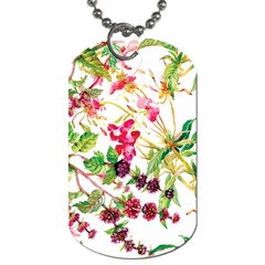 Spring Flowers Dog Tag (one Side) by goljakoff