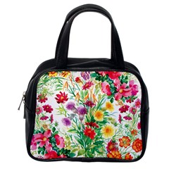 Summer Flowers Classic Handbag (one Side) by goljakoff