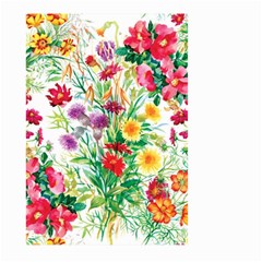 Summer Flowers Large Garden Flag (two Sides) by goljakoff