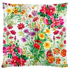 Summer Flowers Standard Flano Cushion Case (two Sides) by goljakoff