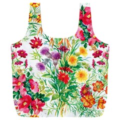 Summer Flowers Full Print Recycle Bag (xxl) by goljakoff