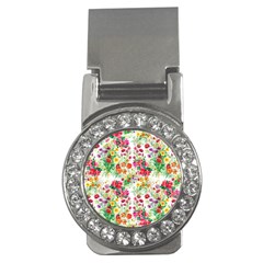 Summer Flowers Pattern Money Clips (cz)  by goljakoff