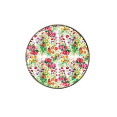 Summer flowers pattern Hat Clip Ball Marker