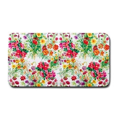 Summer flowers pattern Medium Bar Mats