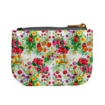 Summer flowers pattern Mini Coin Purse Back