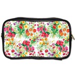 Summer flowers pattern Toiletries Bag (Two Sides) Front