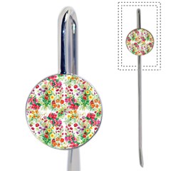 Summer Flowers Pattern Book Mark by goljakoff