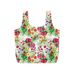 Summer Flowers Pattern Full Print Recycle Bag (s) by goljakoff