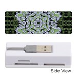 Calm In The Flower Forest Of Tranquility Ornate Mandala Memory Card Reader (Stick) Front